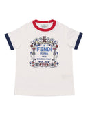Fendi Jr T Shirt Jersey Tinto