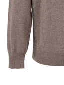 Kangra Cashmere Girocollo Martello Felpa Con Coprenti Con Triangolo