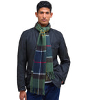 Barbour Carrbridge Tartan Green Blue Scarf