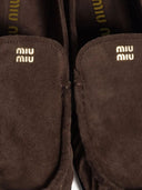 Miu Miu Mocassini Scamosciato