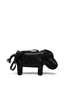 Borsa Hippo Baguette di Thom Browne in pelle martellata