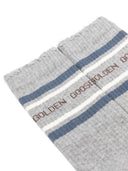 Golden Goose Socks High Rib/Bi Color/Stripes/Golden Goose/Ripped