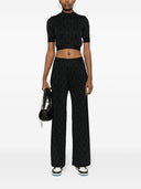 Palm Angels Knitted Flared Trousers