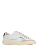 Autry Windscape Low Femme Cuir/Sue Wht/Blk