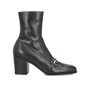 Stivali in pelle di Saint Laurent Elbio 75