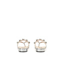 Sergio Rossi Crystal Flat Sandals