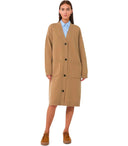 Max Mara Weekend Godezia Camel Long Cardigan