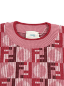Fendi Jr Girocollo Ff Dama Tricot