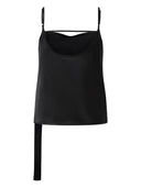 Pinko Tacchino Top Georgette E Satin