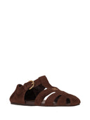 Miu Miu Allacciate Camoscio