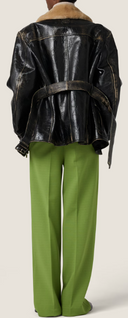 Pantaloni Miu Miu Punto Stoffa