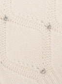 Kangra Cashmere Sciarpa Losanghe + Ricamo Caboucon