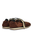 Puraai 6.02 Panther Vintage Nylon Chocolate Sneakers