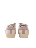 Golden Goose Sneakers May School Leather Upper Toe And Tongue Suede Strap Star And Heel White/Pink