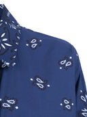 Le Sarte Pettegole Camicia In Fantasia Blu