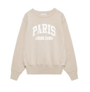 Anine Bing Harry Shrunken Sweatshirt Paris Beige