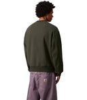 Carhartt Wip Detroit Olive Green Sweatshirt