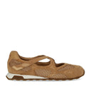 Ash Kore Beige Ballett-Flachschuh