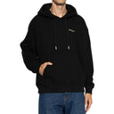 Benvit Off White Hood-tröja med logotyp