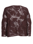 Kangra Cashmere Coreana Ricamo Cornely +Paillettes