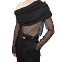 Cintura in pelle di Saint Laurent LA 66