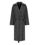Max Mara Weekend Sestri Grey Belted Coat