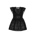Alberta Ferretti Lace Up Mini Dress