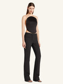 Courrèges Pantalon Bootcut Heritage Crêpe Fluide