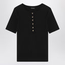 Koszulka ANINE BING BLACK KRÓTKA