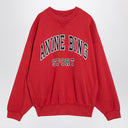 Sweat-shirt Anine Bing Red Crewneck avec imprimé logo
