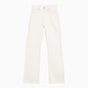 Jeans di denim bianco regolari di Acne Studios