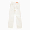 Jeans di denim bianco regolari di Acne Studios
