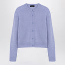 Roberto Collina Light Blue Cashmere Blend Cardigan