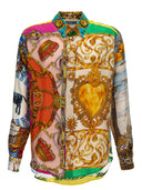 Moschino 'Archive Scarves Print' Shirt