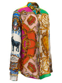 Moschino 'Archive Scarves Print' Shirt