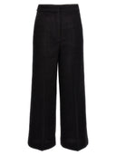 Moschino Cropped Bouclè Pants
