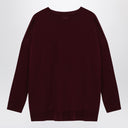 Roberto Collina Bordeaux Wool Crew Neck Sighi