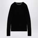 Roberto Collina Semi Transparent Black Jumper