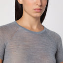 Roberto Collina Grey Mwater in lana fine