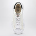 Maison Mihara Yasuhiro White Canvas Blakey Low Top Sneakers