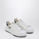 Maison Mihara Yasuhiro White Canvas Blakey Low Top Sneakers