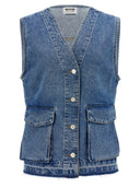 Mo5 Ch1 No Jeans Denim Vest
