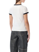 Ganni T Shirts And Polos White