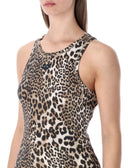 Ganni Top Brown
