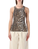 Ganni Top Brown
