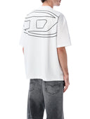 T-shirt e polo Diesel bianche