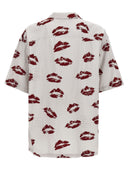 Maison Mihara Yasuhiro 'Lippen überall über' Hemd