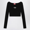 Diesel Red Top Cropped  Vera Ls