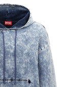 Diesel 'd um rib s2 track' hoodie