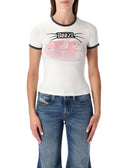 Diesel T Shirts And Polos White
